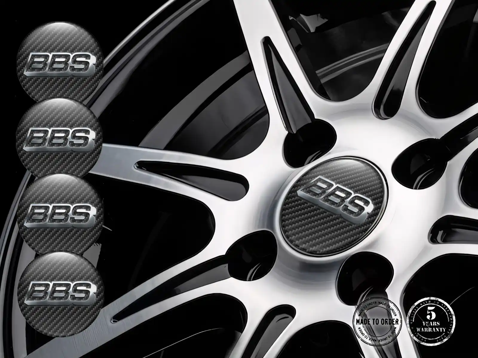 BBS Decalcomania Ruota Stile Premium Stellar Core